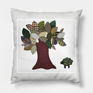 Tree and Sheep Pillow