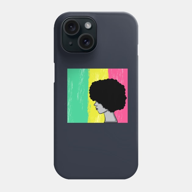 Pride Latina Afro Queen hispanic columbian gift present Phone Case by MARESDesign