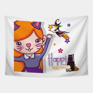 Happy halloween day 2020 Tapestry