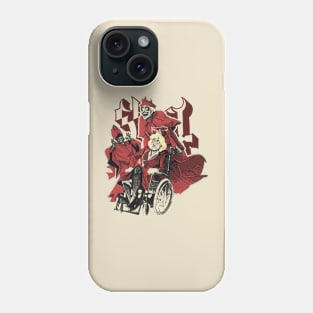 Funny Ghost Red Phone Case