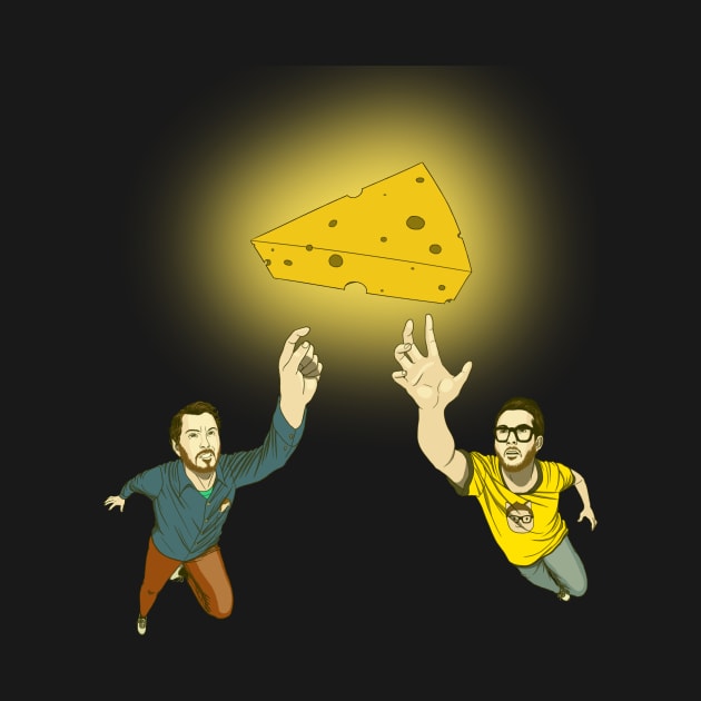 Seize the Cheese Tees by SractheNinja