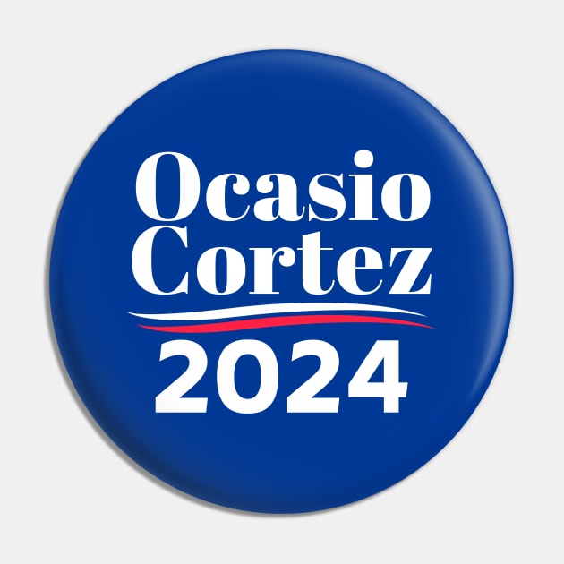 OCA Alexandria Ocasio-Cortez 2024 We Can Wait #3 Pin by SalahBlt