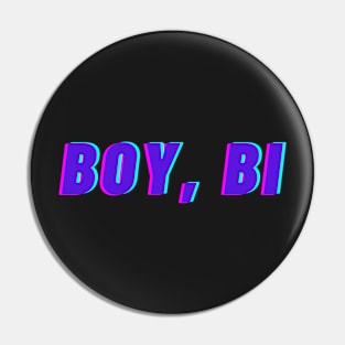 Boy, Bi Pin