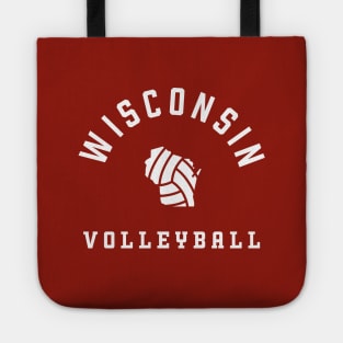 Wisconsin Volleyball - Indoor Beach Grass Tote