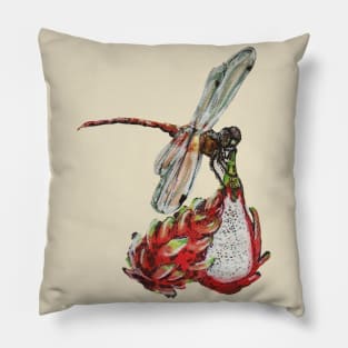 Dragon Fly Fruit Pillow