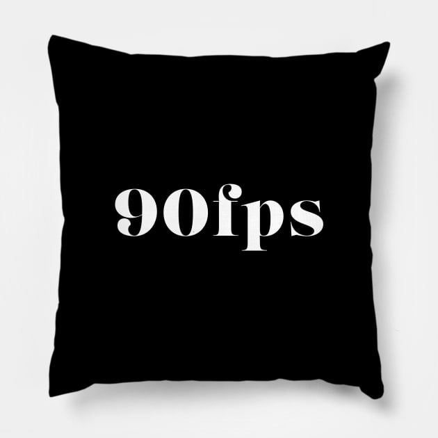 90 fps Pillow by wearmenimal