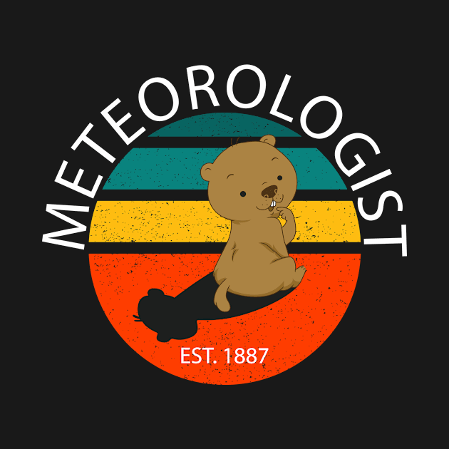 Happy Groundhog Day Meteorologist Est 1887 by ExprezzDesigns