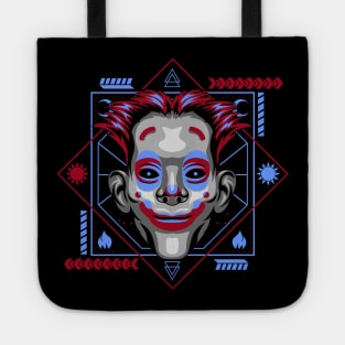 clown face Tote