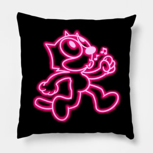 Felix neon Pillow