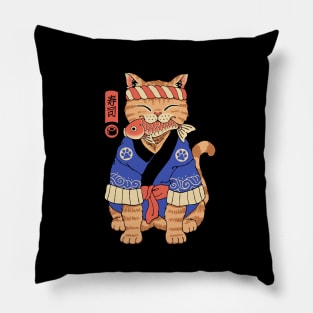 Sushi Meowster Pillow