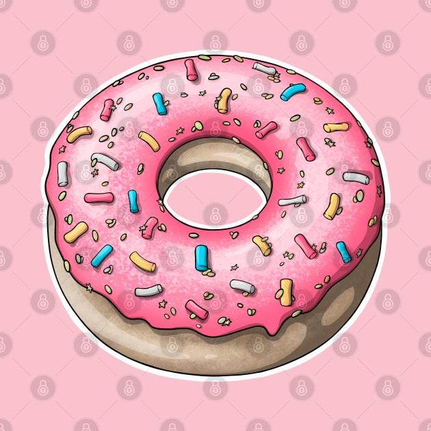 Reva prisma donut emoji by Mei.illustration