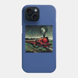 Starry Night Wizarding Express Train Phone Case