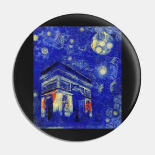 Full moon over Paris Van Gogh Monet Cézanne Pin