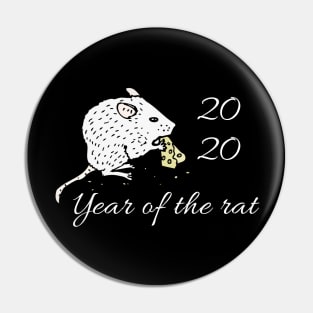 year of the rat 2020 Pin