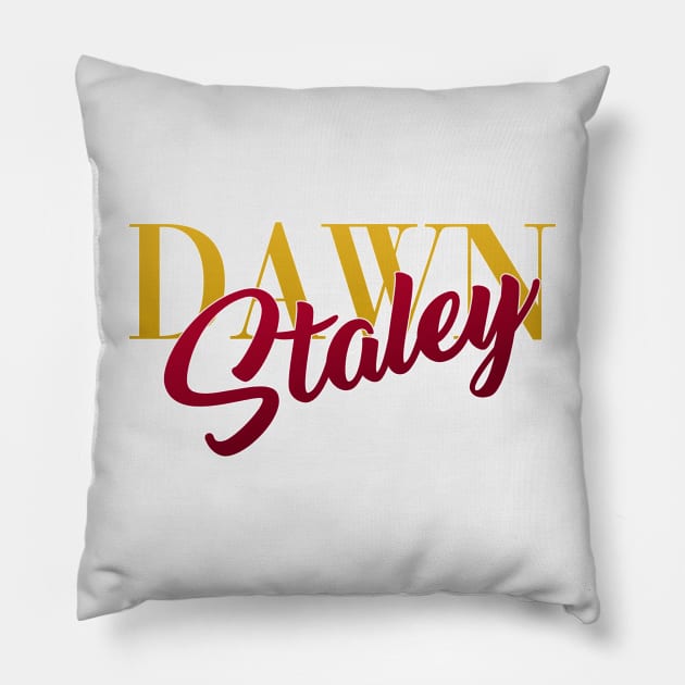 dawn staley Pillow by Light Up Glow 