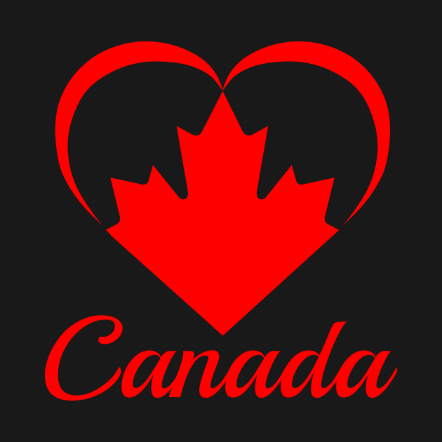 Canada Heart 2018 Red by beerman