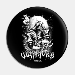 Warriors Pin