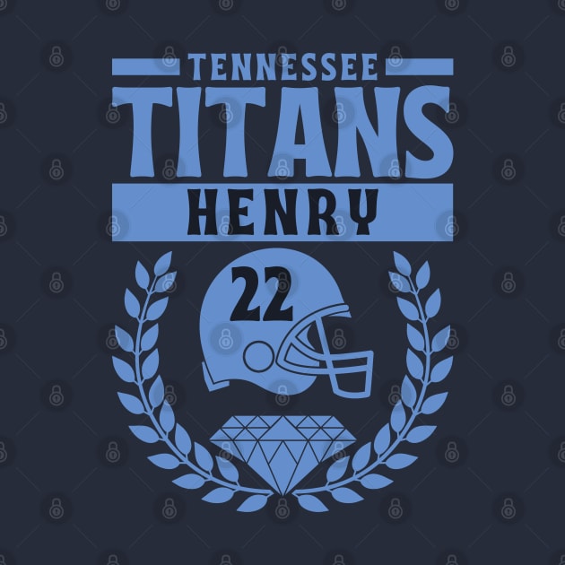 Tennessee Titans Henry 22 American Football by Astronaut.co