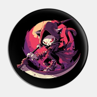 reaper cat Pin