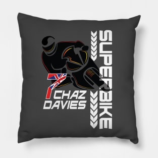 Chaz Davies 7 Superbike Rider Pillow