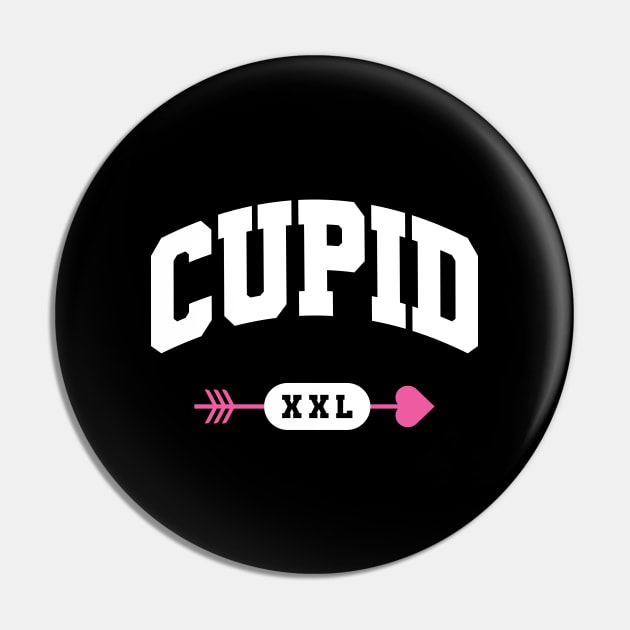 Cupid College University Sportswear Pin by Mclickster