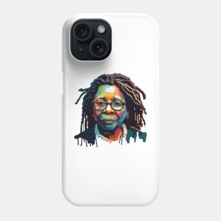 Whoopi Goldberg Art. Phone Case