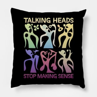 Talking Heads Stop Making Sense // Retro Style Design Pillow