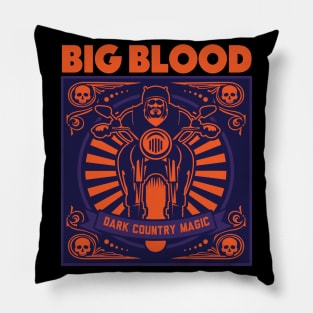 big blood dark country magic Pillow