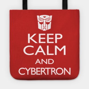 KEEP CALM AND CYBERTRON Tote