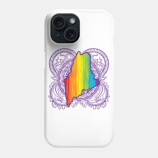 Maine Mandala Pride Phone Case