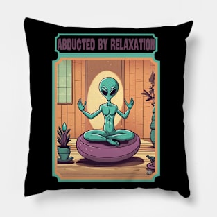 Alien yoga Pillow