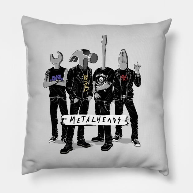 Metalheads Pillow by Gammaray