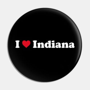 I ❤️ Indiana Pin