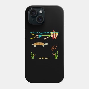 Snorkeling Phone Case