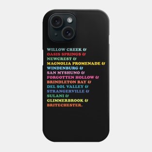 TS4 Towns Phone Case