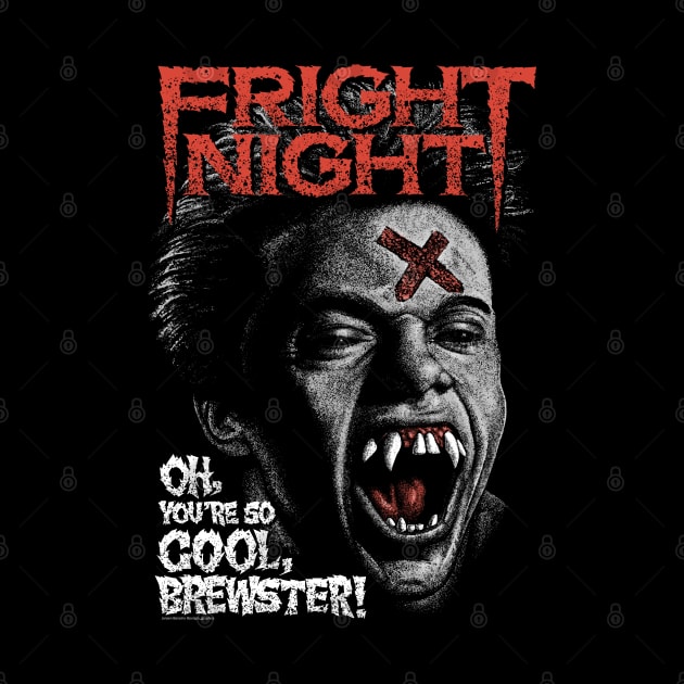 Fright Night, Horror, Cult Classic, Vampire by PeligroGraphics