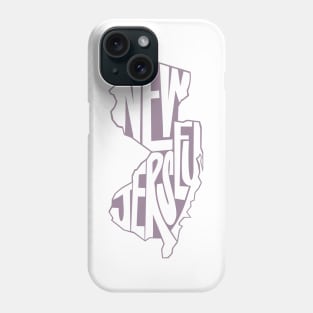 New Jersey— purple Phone Case