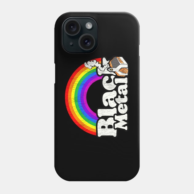 Black Metal Reignbow Phone Case by darklordpug