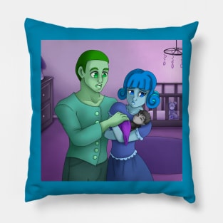 Caterpiller's Parents Pillow