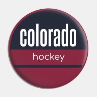 colorado avalanche hockey Pin