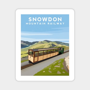 Snowdonia Mountain Railway Train Magnet