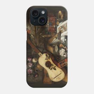 Still Life With A Guitar by Tomás Yepes Phone Case