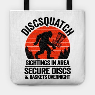 Discsquatch Sightings In Area Bigfoot Disc Golf Tote