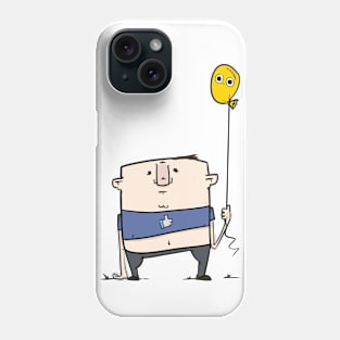 Mr. happy Phone Case