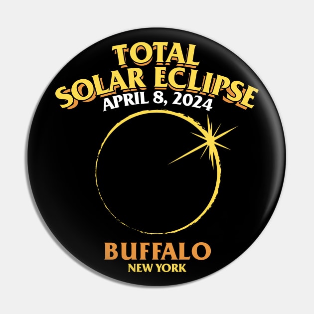 Total Solar Eclipse 2024 - Buffalo, NY Pin by LAB Ideas