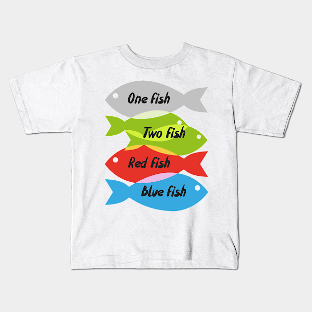 one fish two fish red fish blue fish shirts