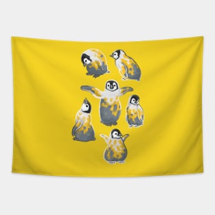 Party Penguins Tapestry