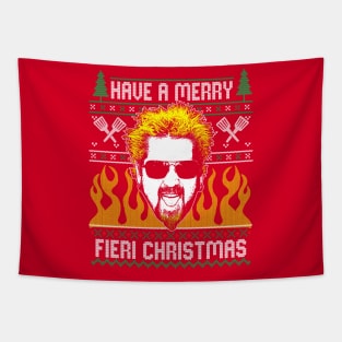 Have A Merry Fieri Christmas Tapestry