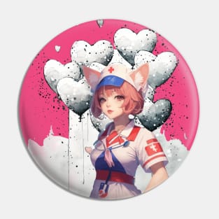 Loving Nurse Life Pin