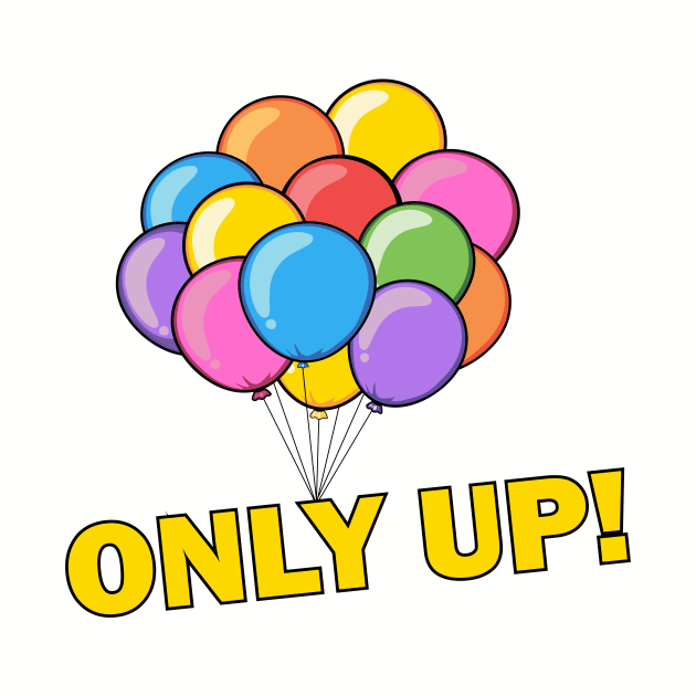 Only Up Balloons by Vault Emporium